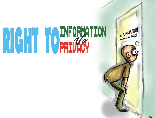 Tussle Between Right to Information and Right to Privacy